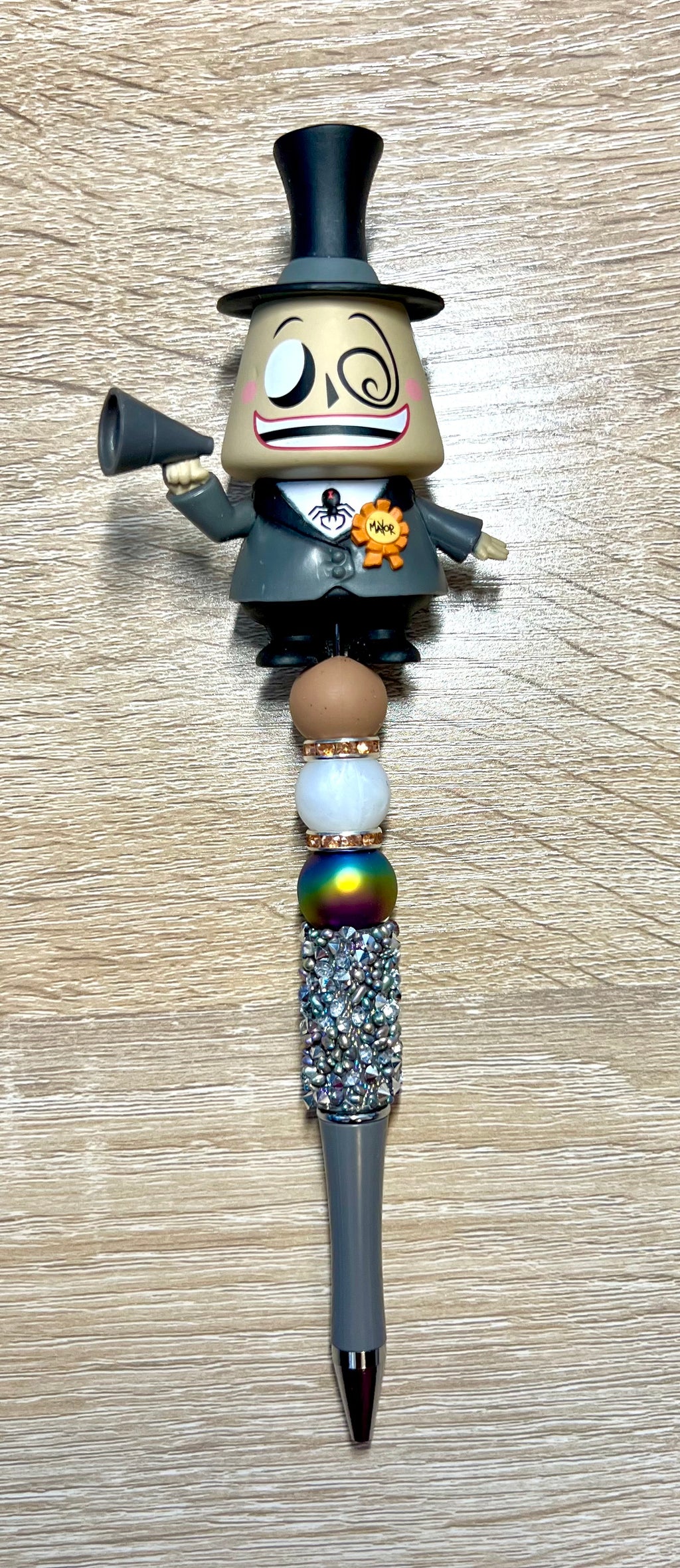 Premium Beaded Mayor Halloween Pen with 5 ink refills