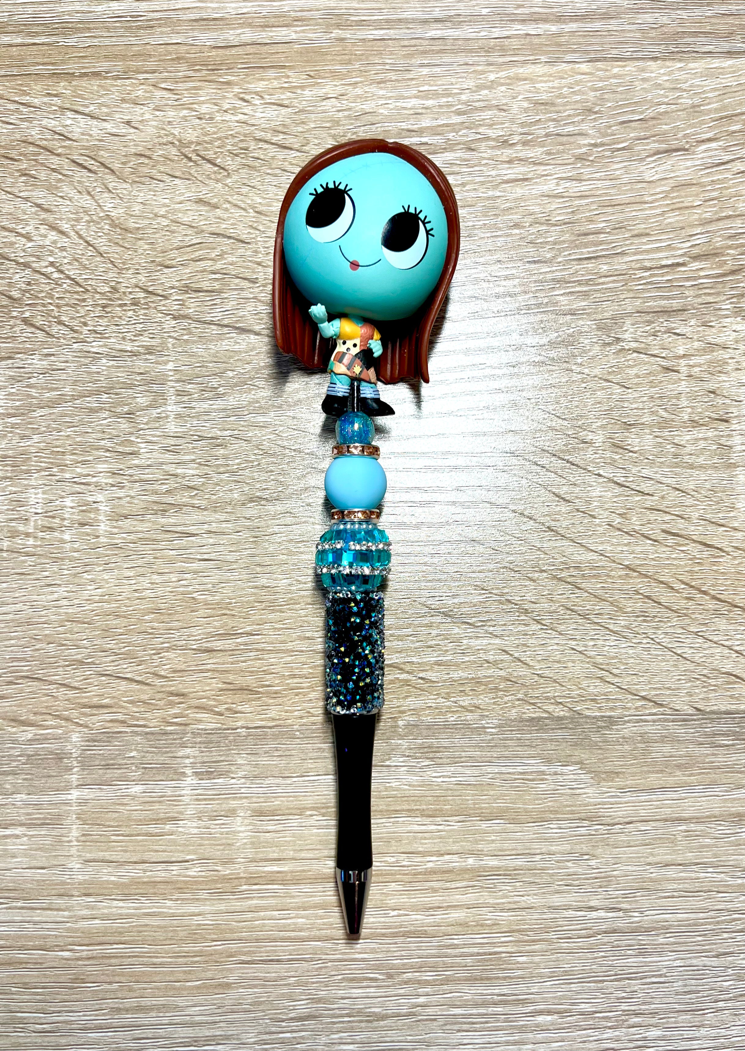 Premium Beaded Sally Halloween Pen with 5 ink refills